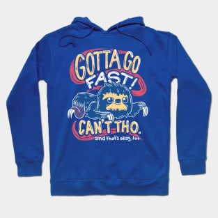 Retro Gaming Gotta Go Fast Sloth Hoodie